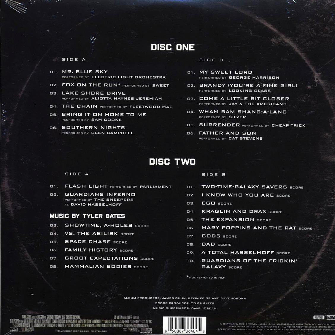 Electric Light Orchestra, Cheap Trick, Parliament, Fleetwood Mac, Etc. - Guardians Of The Galaxy Volume 2: Deluxe Edition (2xLP) (deluxe edition)