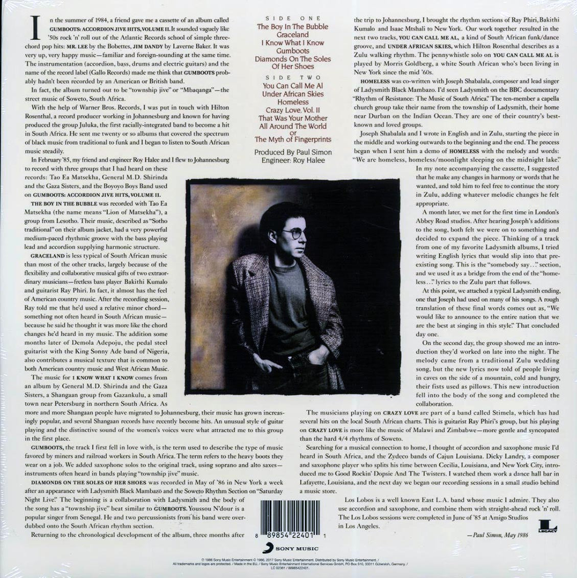 Paul Simon - Graceland (180g)