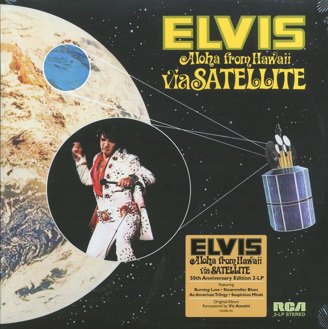 Elvis Presley - Aloha From Hawaii Via Satellite (50th Anniv. Ed.) (2xLP) (remastered)