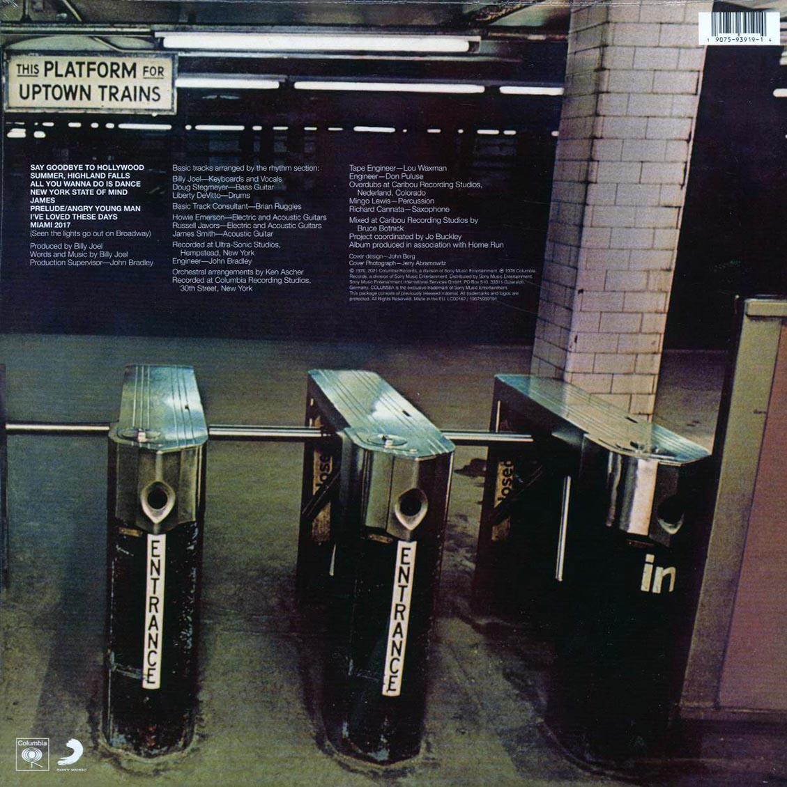 Billy Joel - Turnstiles (50th Anniv. Ed.)