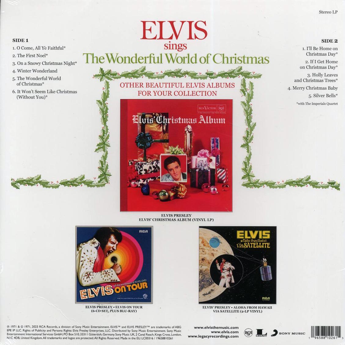 Elvis Presley - Elvis Sings The Wonderful World Of Christmas