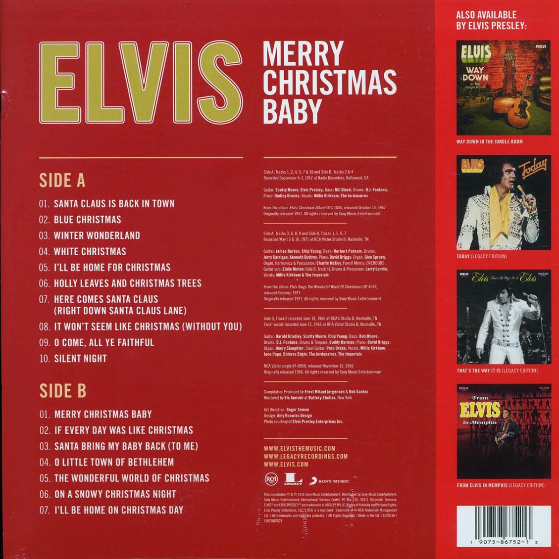 Elvis Presley - Merry Christmas Baby
