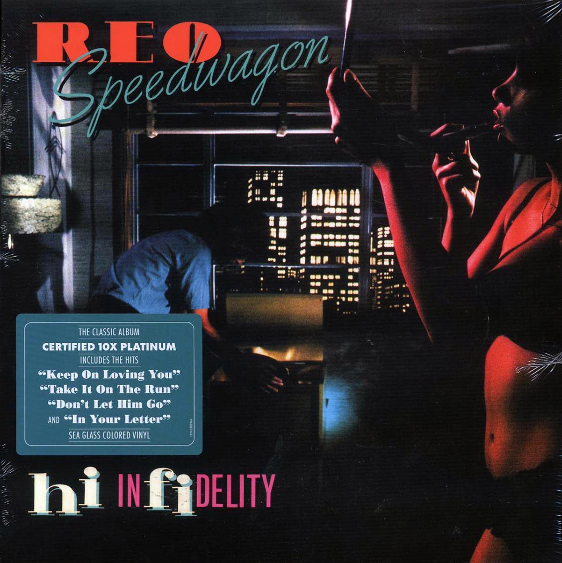 REO Speedwagon - Hi Infidelity (sea glass vinyl)