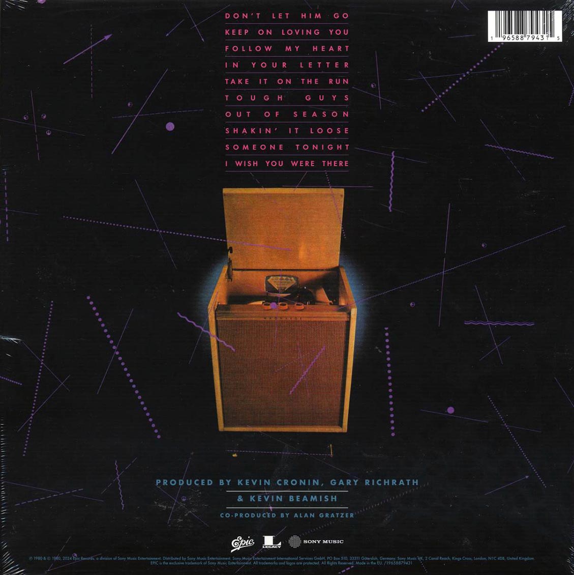 REO Speedwagon - Hi Infidelity (sea glass vinyl)