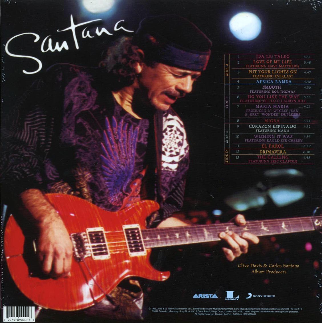 Santana - Supernatural (2xLP)
