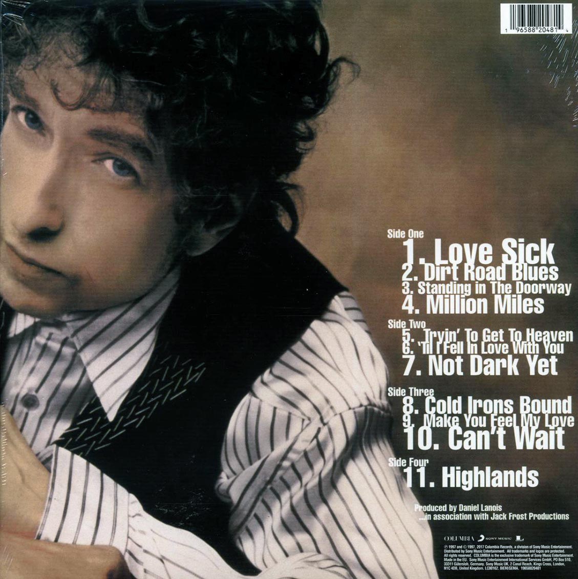 Bob Dylan - Time Out Of Mind (ltd. ed.) (2xLP) (gold vinyl)