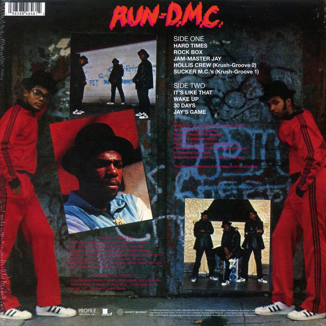 Run DMC - Run DMC (red vinyl)