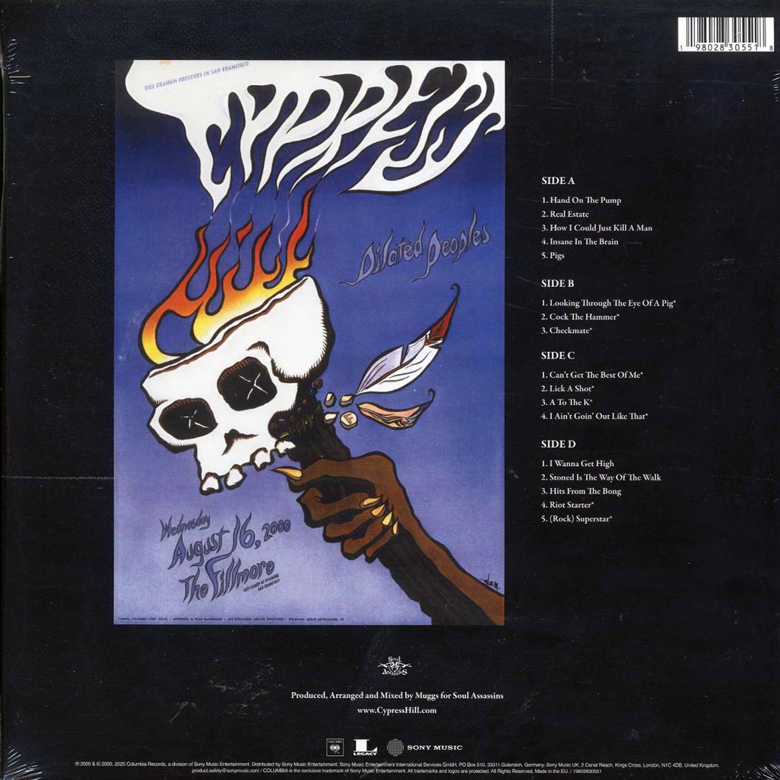 Cypress Hill - Live At The Fillmore (RSD 2025) (ltd. ed.) (ltd. ed.) (2xLP)