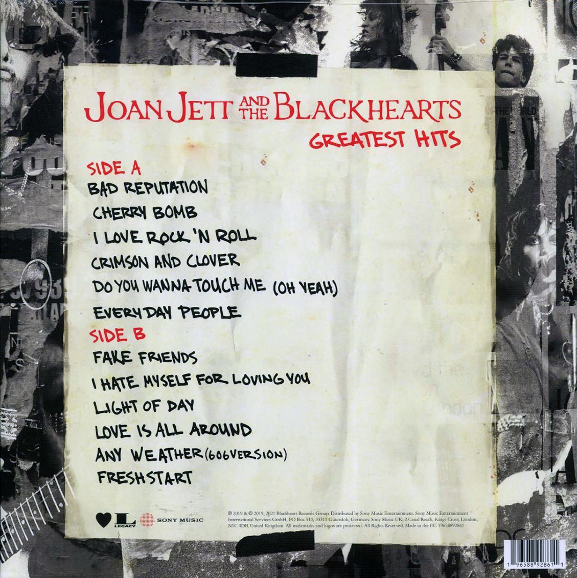 Joan Jett & The Blackhearts - Greatest Hits