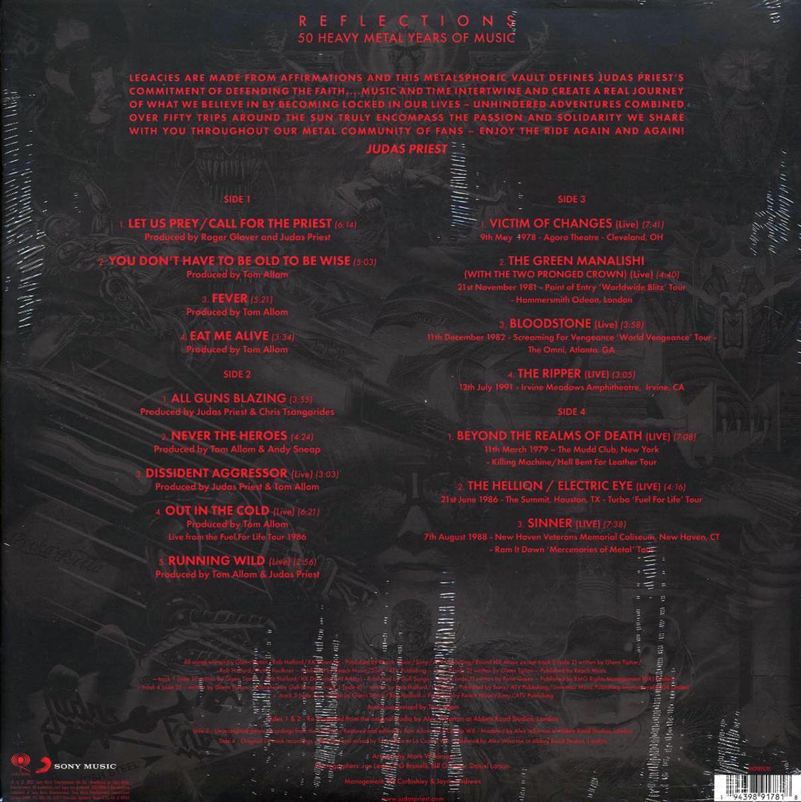Judas Priest - 50 Heavy Metal Years Of Music (2xLP)