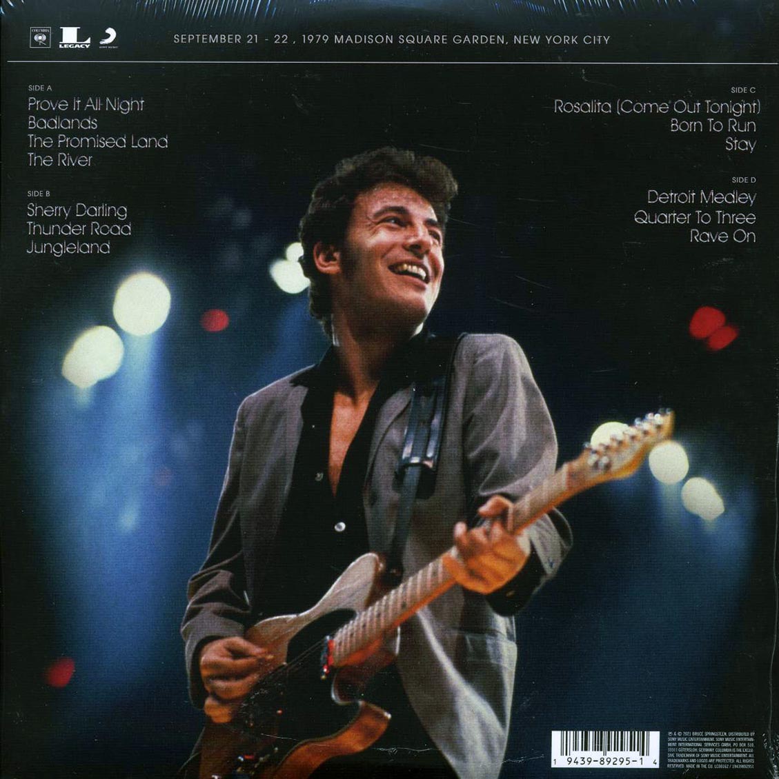 Bruce Springsteen & The E Street Band - The Legendary 1979 No Nukes Concert (2xLP)