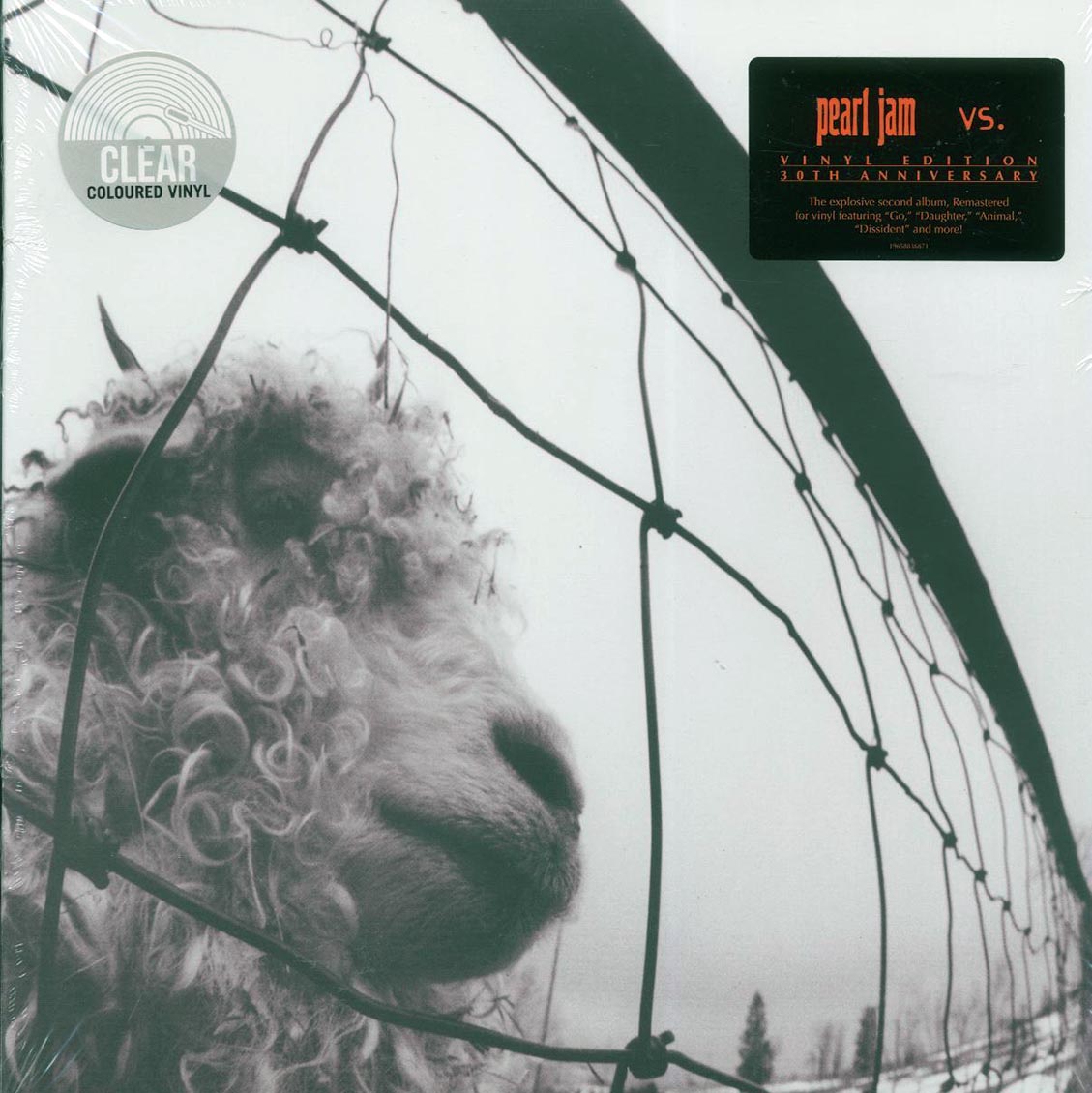Pearl Jam - Vs. (30th Anniv. Ed.) (remastered) (clear vinyl)