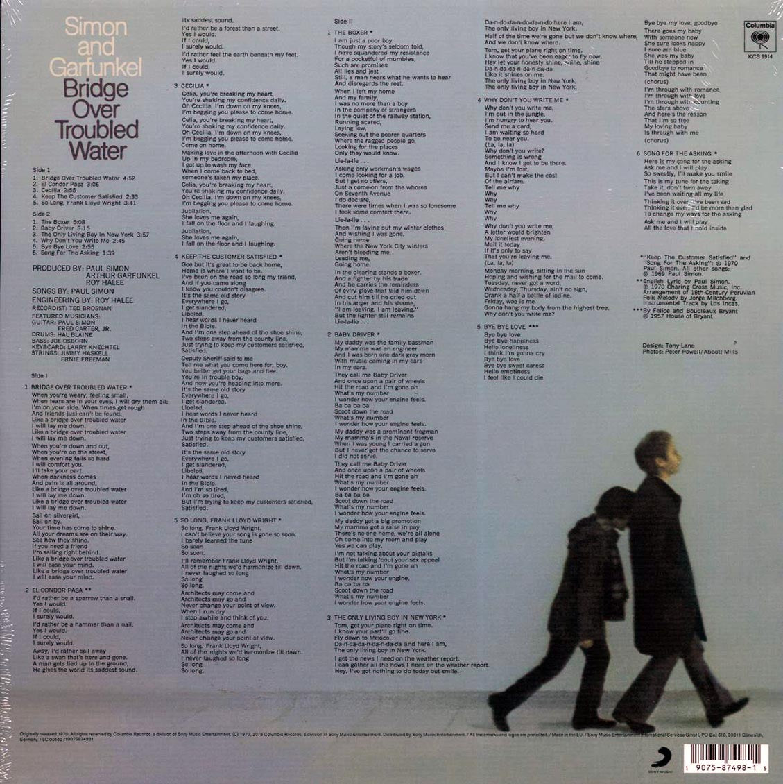 Simon & Garfunkel - Bridge Over Troubled Water