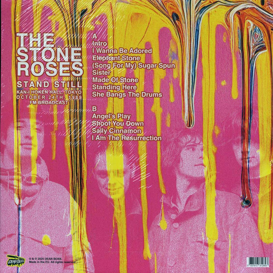 The Stone Roses - Stand Still: Kan-I Hoken Hall, Tokyo, October 24th, 1989
