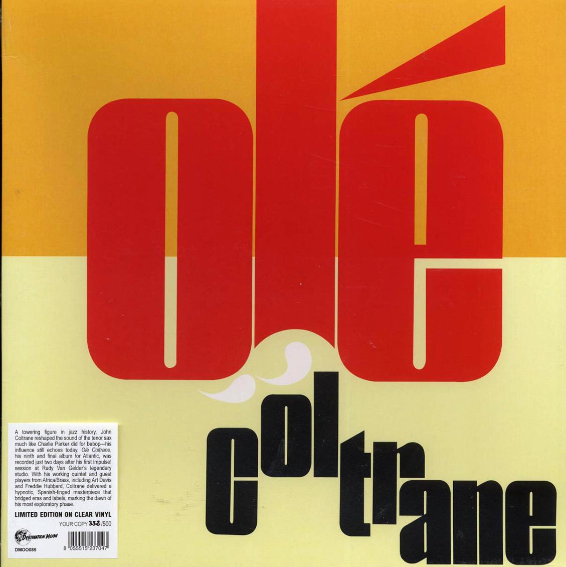 John Coltrane - Ole (ltd. 500 copies made) (clear vinyl)