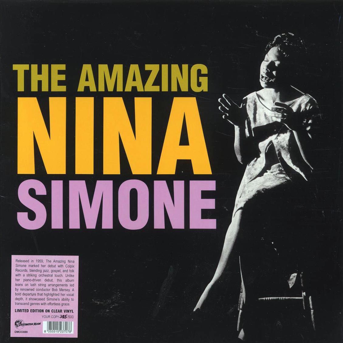 Nina Simone - The Amazing Nina Simone (ltd. 500 copies made) (clear vinyl)