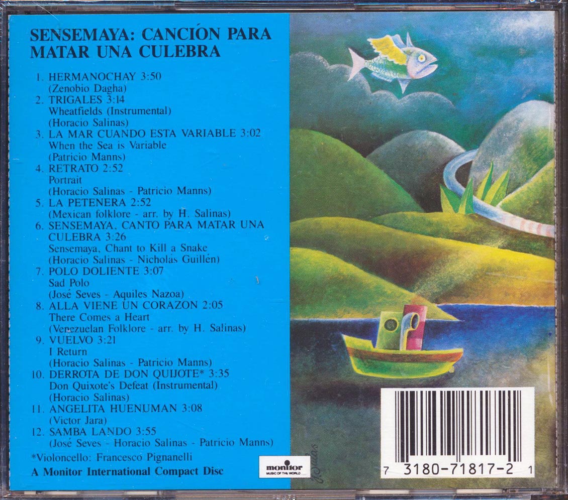 Inti Illimani - Inti Illimani: Cancion Para Matar Una Culebra