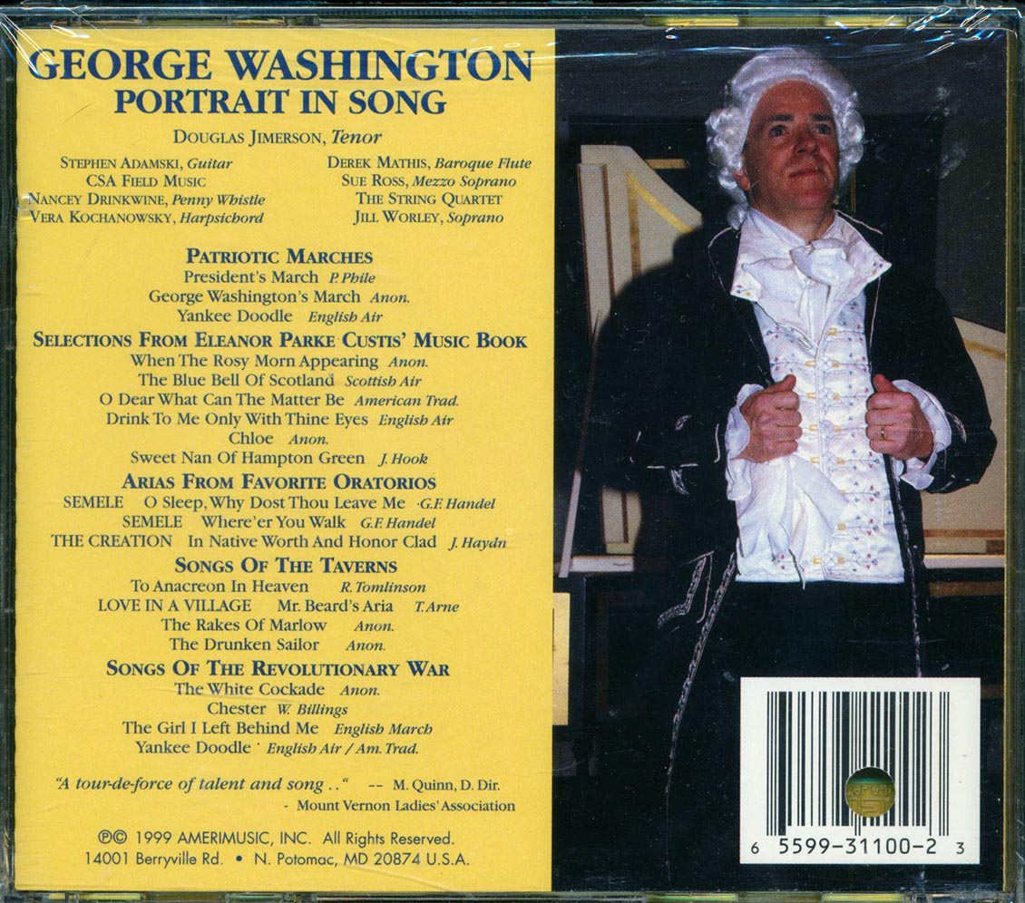 Douglas Jimerson - George Washington: Portrait In Song