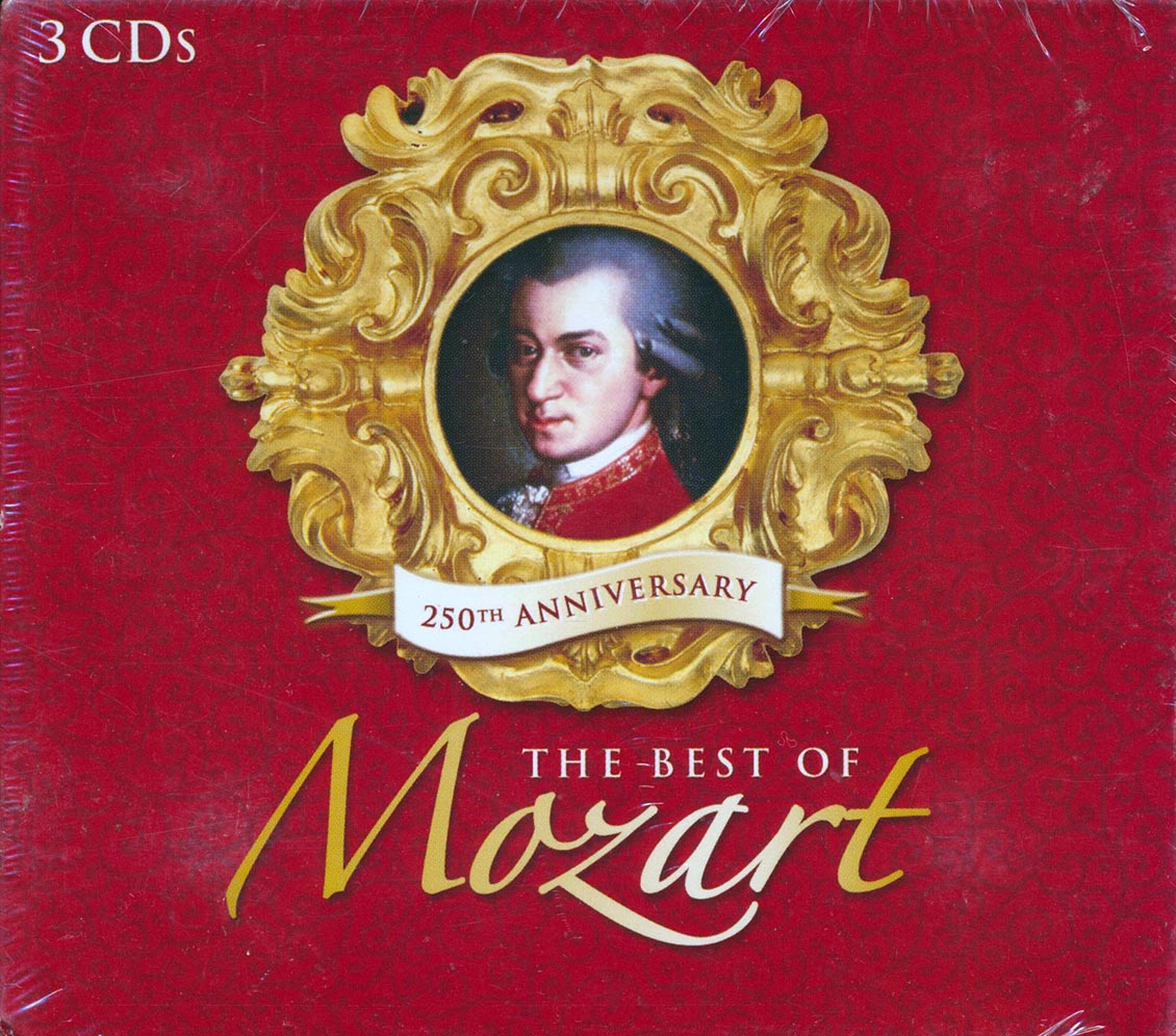 Slovak Philharmonic Orchestra, Stutgart Chamber Orchestra, Leningrad Soloists, Etc. - The Best Of Mozart: 250th Anniversary (31 tracks) (3xCD) (deluxe 3-fold digipak)