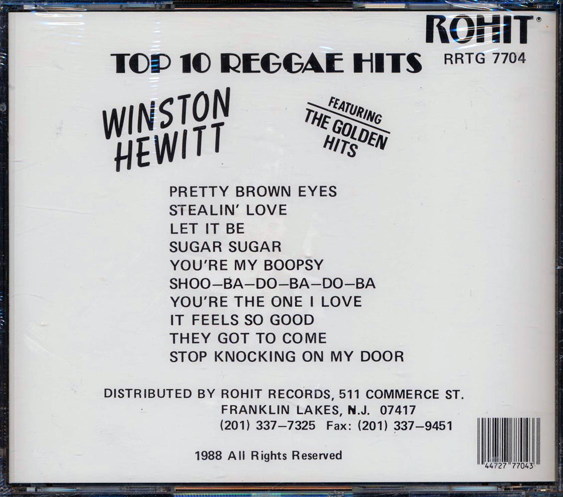 Winston Hewitt - Top 10 Reggae Hits
