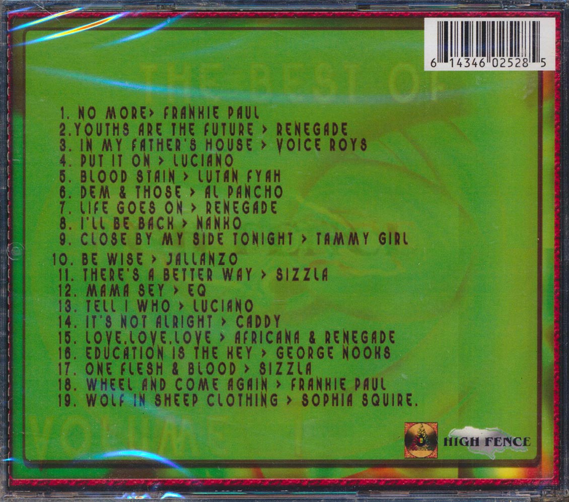 Frankie Paul, Luciano, Sizzla, George Nooks, Etc. - Best Of High Fence Volume 1