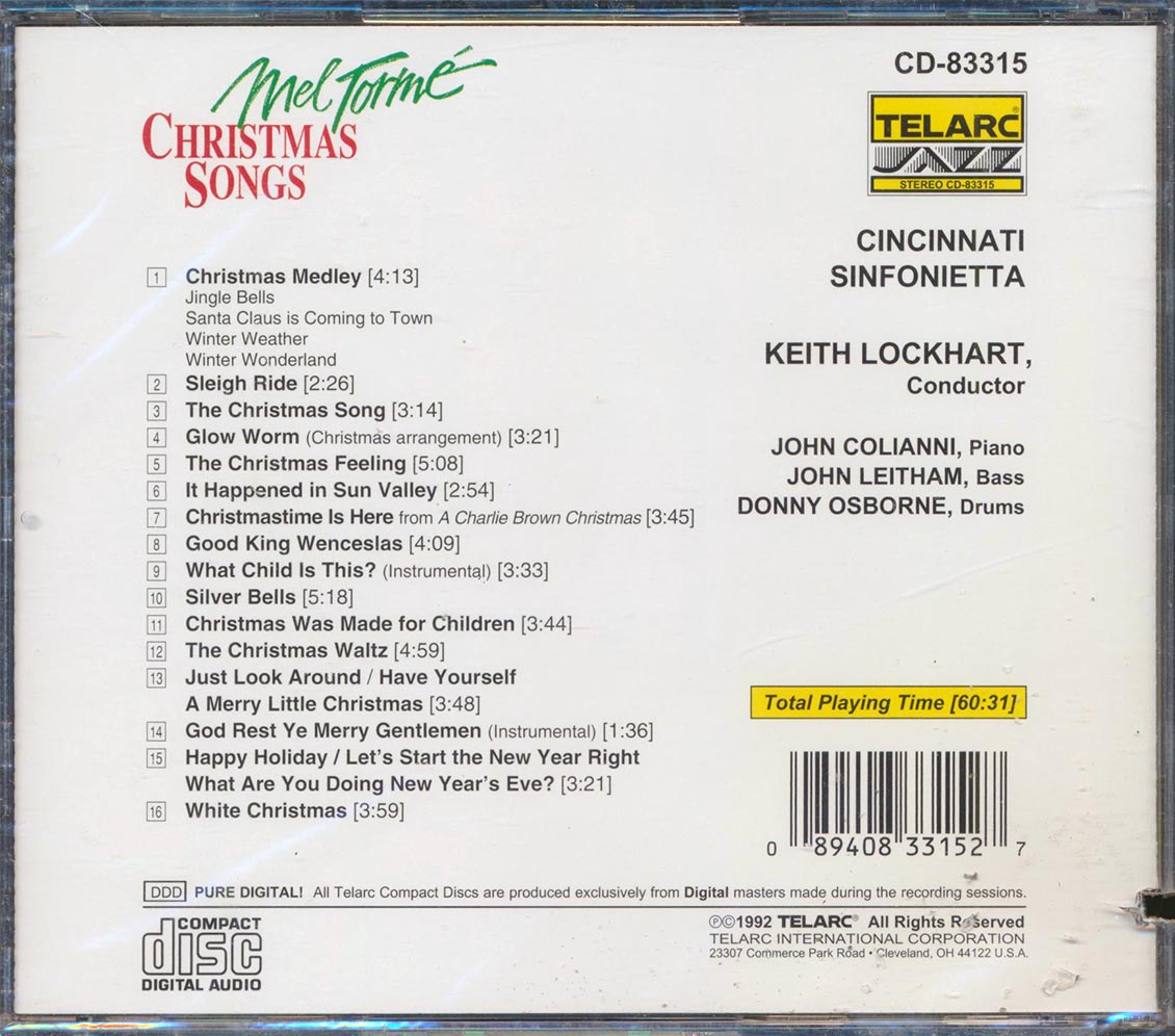 Mel Torme - Christmas Songs