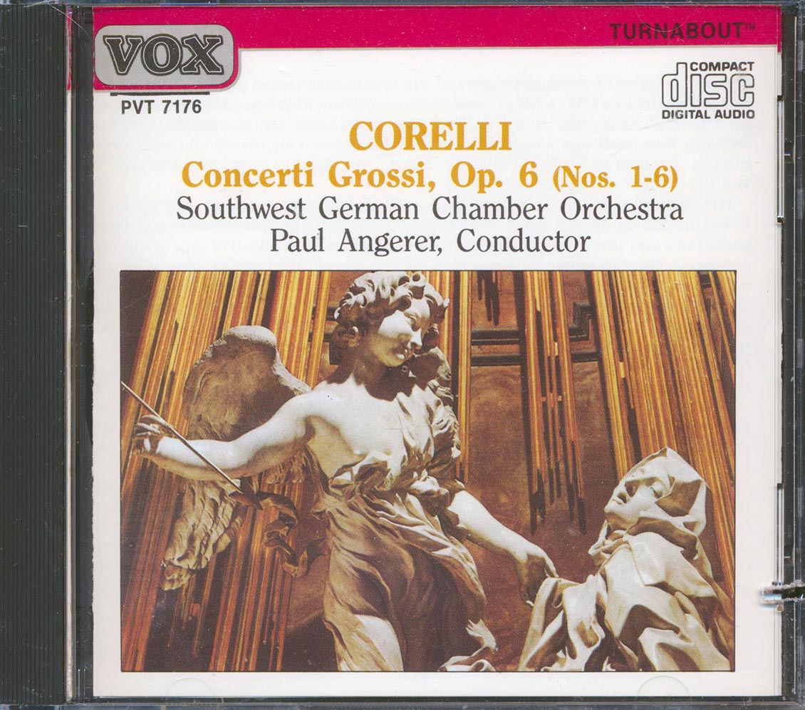 Arcangelo Corelli, Sudwestdeutsches Kammerorchester, Christoph Angerer, Wolfgang Rosch, Etc. - Concerti Grossi, Op. 6 (Nos. 1-6) (marked/ltd stock)