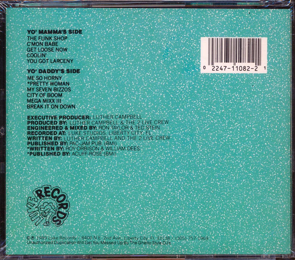2 Live Crew - As Clean As They Wanna Be