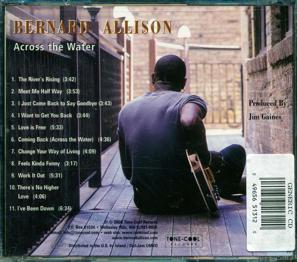Bernard Allison - Across The Water (incl. 16-page booklet)