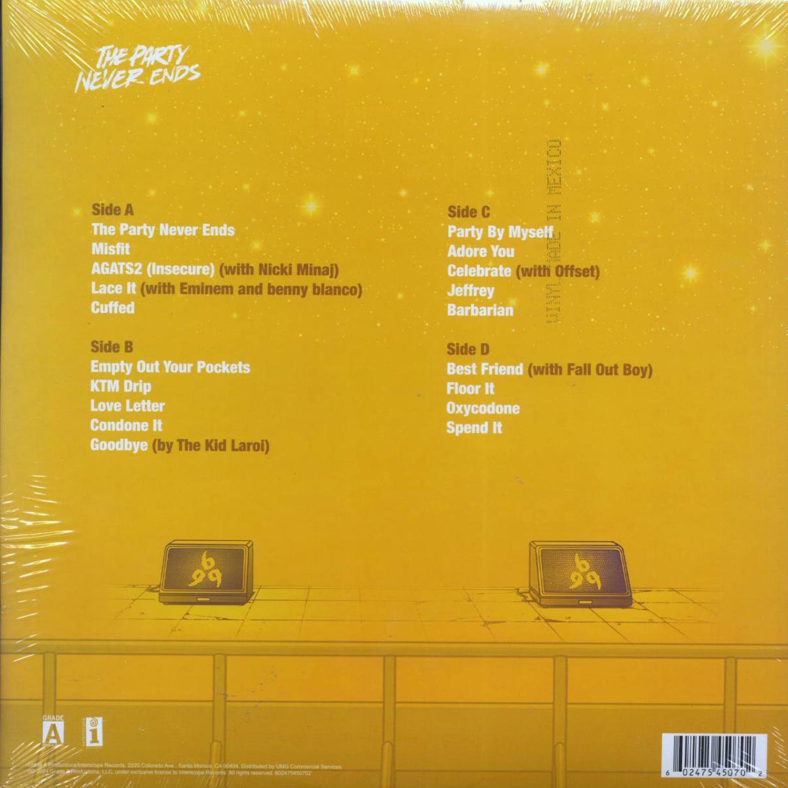 Juice Wrld - The Party Never Ends (2xLP)