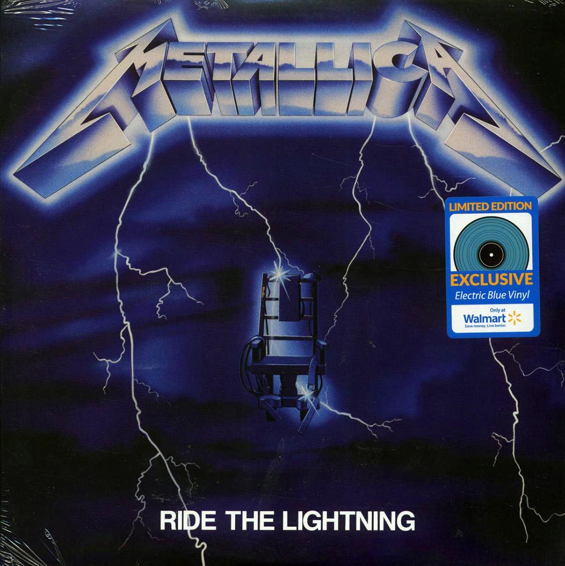 Metallica - Ride The Lightning (ltd. ed.) (180g) (remastered) (blue vinyl)