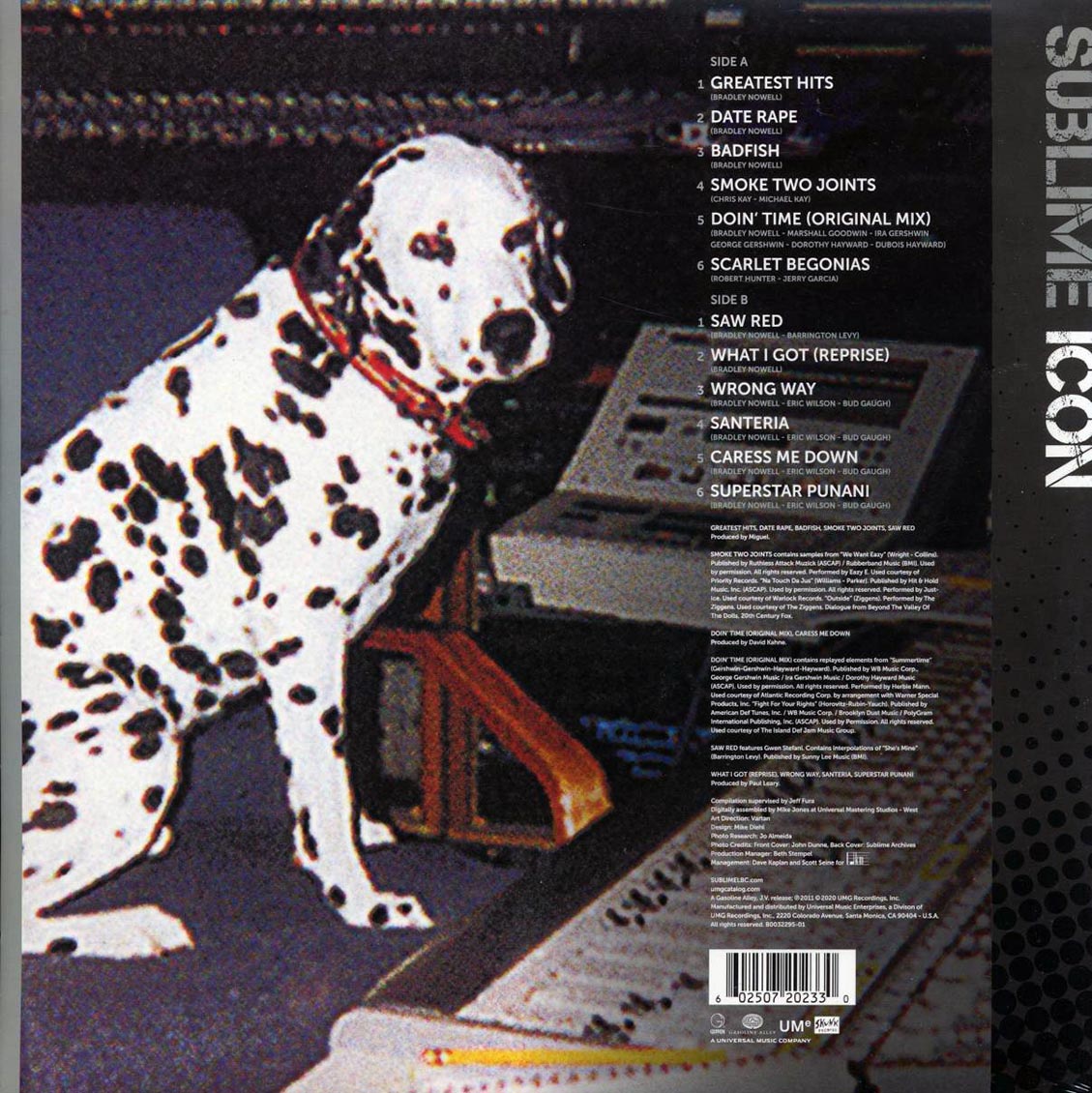 Sublime - Icon (ltd. ed.) (blue vinyl)