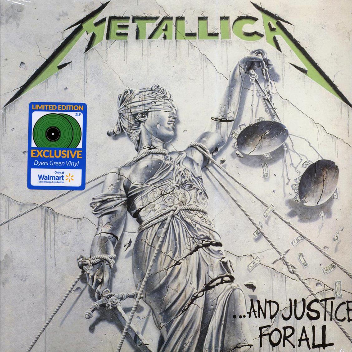 Metallica - And Justice For All (ltd. ed.) (2xLP) (180g) (remastered) (green vinyl)