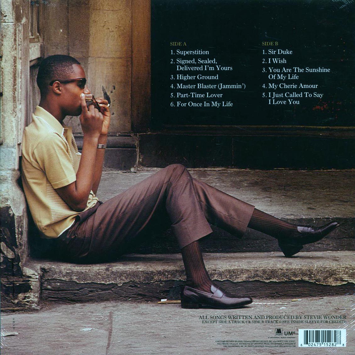 Stevie Wonder - The Definitive Collection (orange vinyl)
