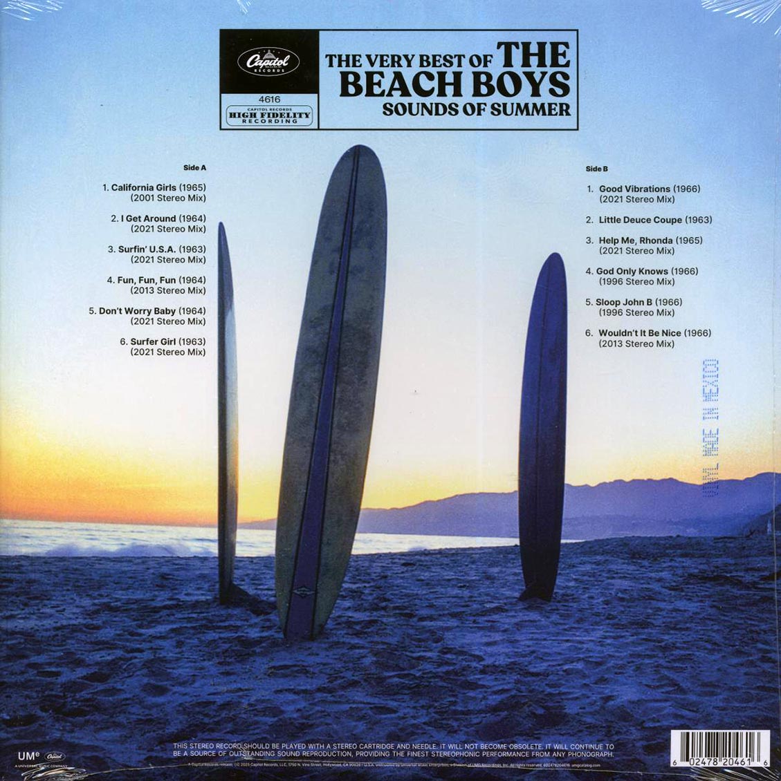 The Beach Boys - The Very Best Of The Beach Boys: Sounds Of Summer (orange vinyl)