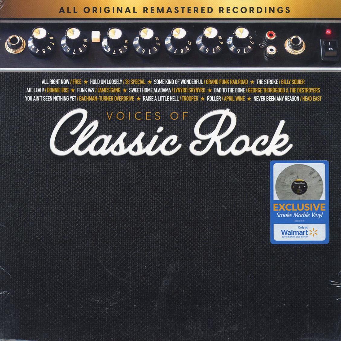 Lynyrd Skynyrd, George Thorogood, James Gang, Etc. - Voices Of Classic Rock (remastered) (smoke marble vinyl)