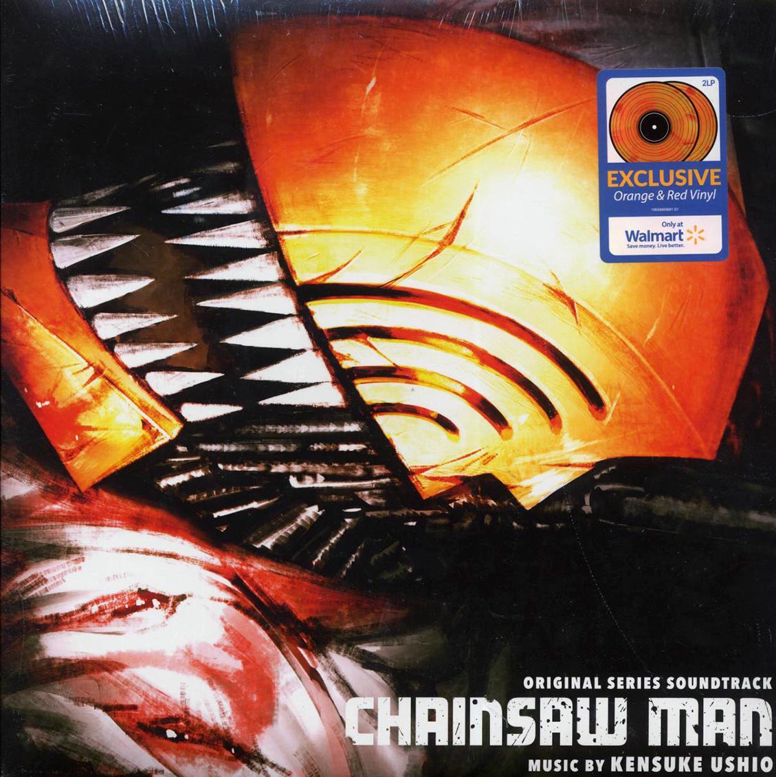 Kensuke Ushio - Chainsaw Man: Original Series Soundtrack (2xLP) (orange/red splatter vinyl)