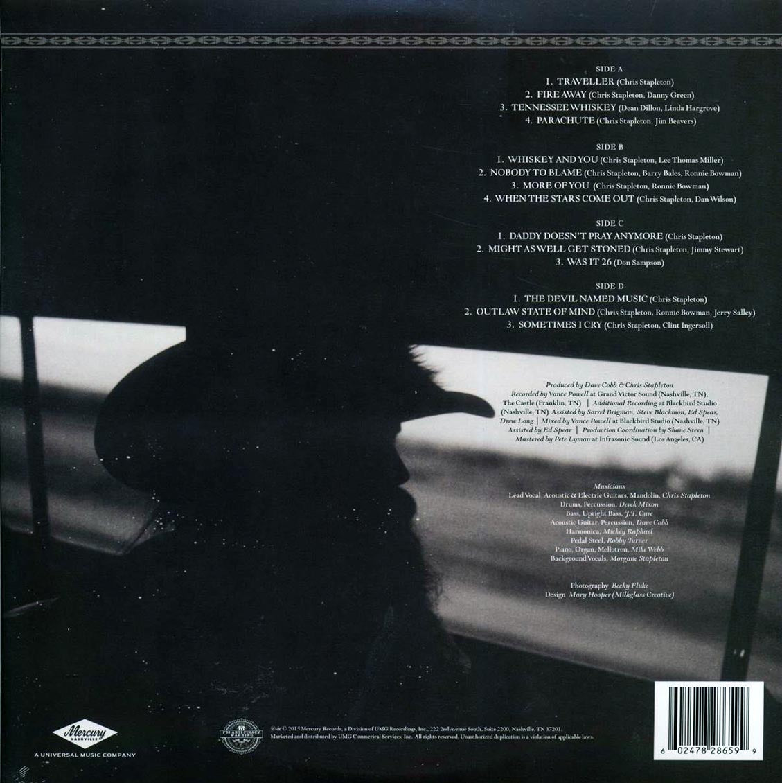 Chris Stapleton - Traveller (2xLP) (cobalt vinyl)