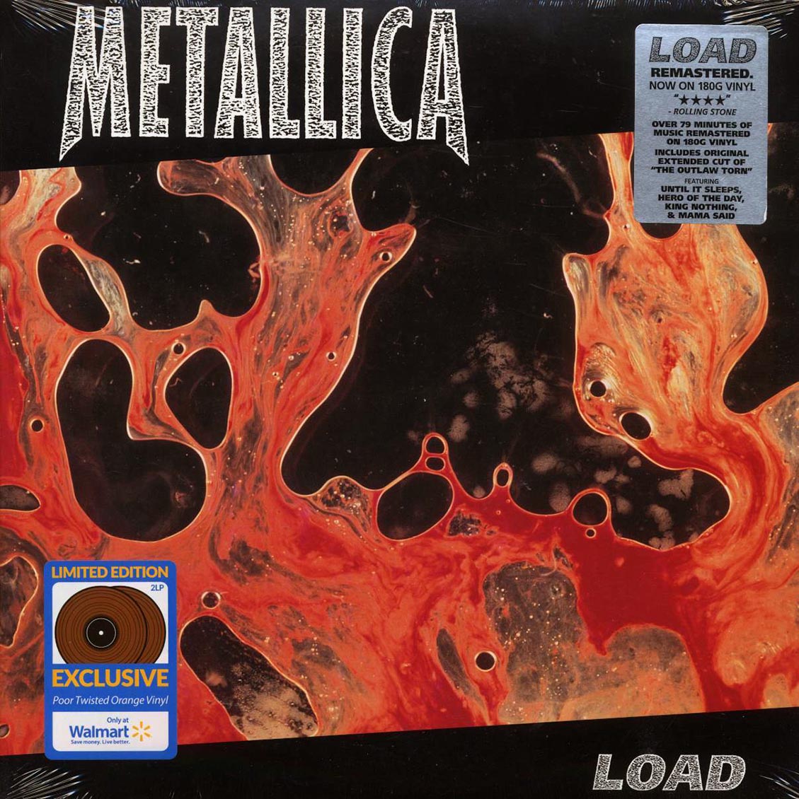 Metallica - Load (ltd. ed.) (2xLP) (180g) (remastered) (orange vinyl)
