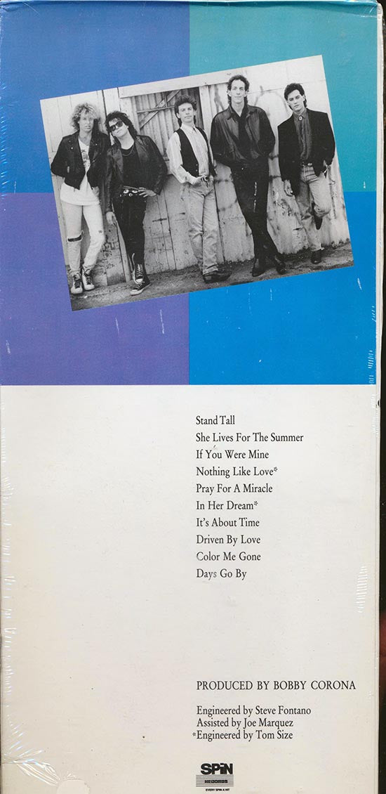 Eddie & The Tide - Stand Tall (orig. longbox packaging)