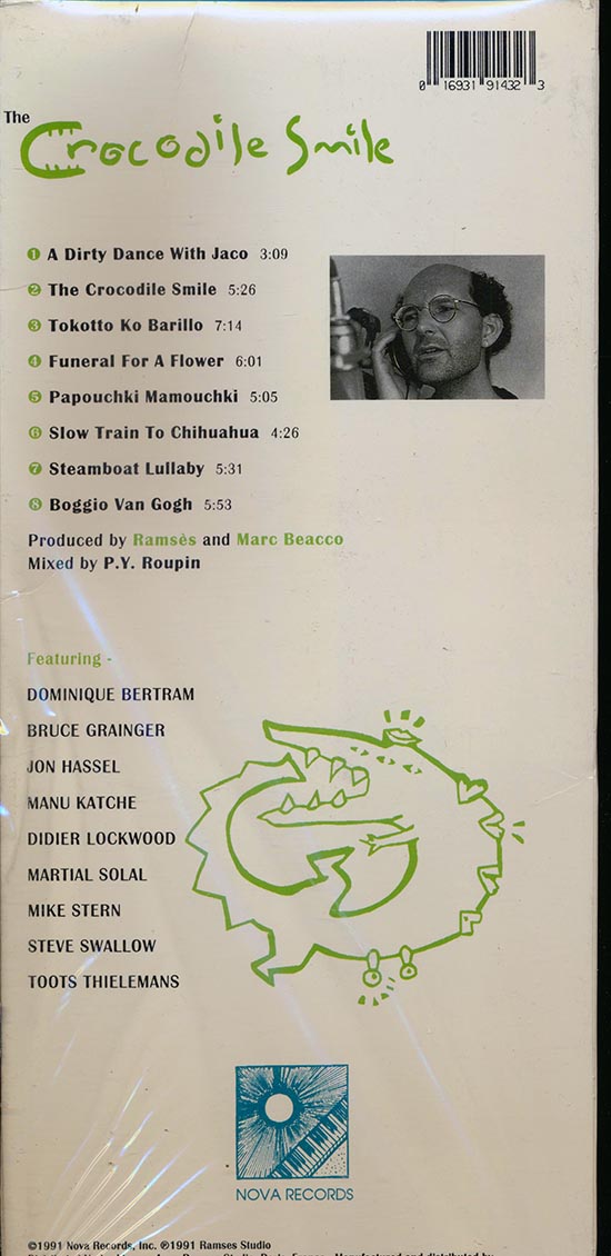 Marc Beacco - The Crocodile Smile (orig. longbox packaging)