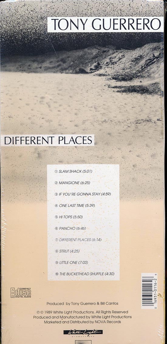 Tony Guerrero - Diffrent Places (orig. longbox packaging)