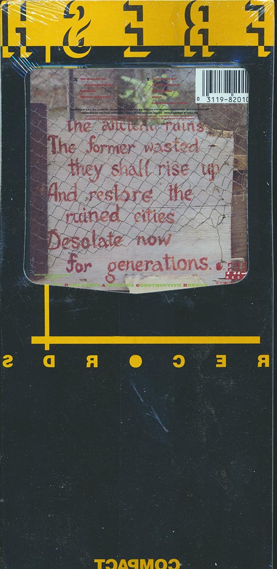Just-Ice, KRS-One - The Desolate One (orig. longbox packaging)