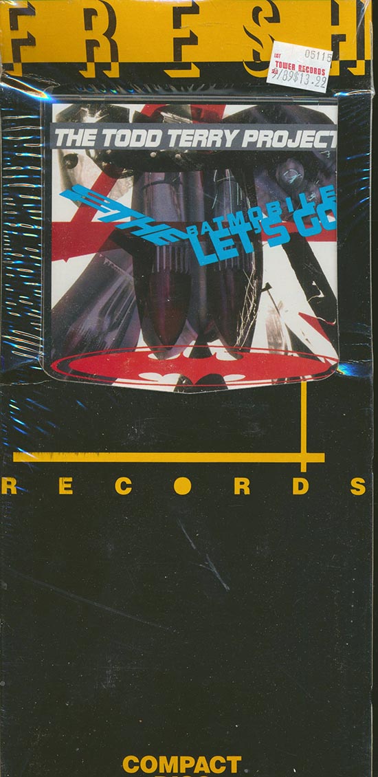 The Todd Terry Project - To The Batmobile Let's Go (orig. longbox packaging)