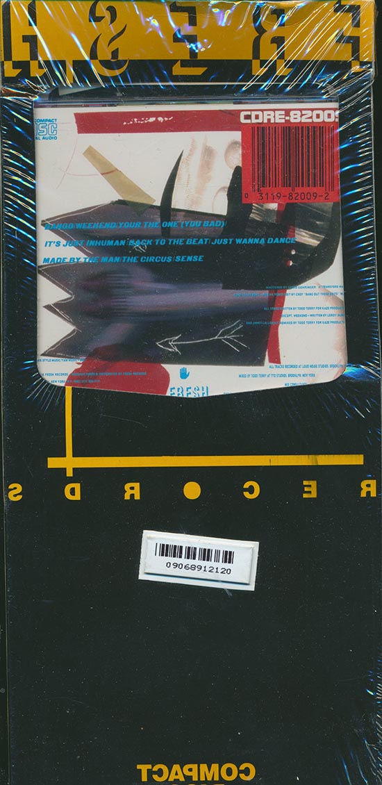 The Todd Terry Project - To The Batmobile Let's Go (orig. longbox packaging)