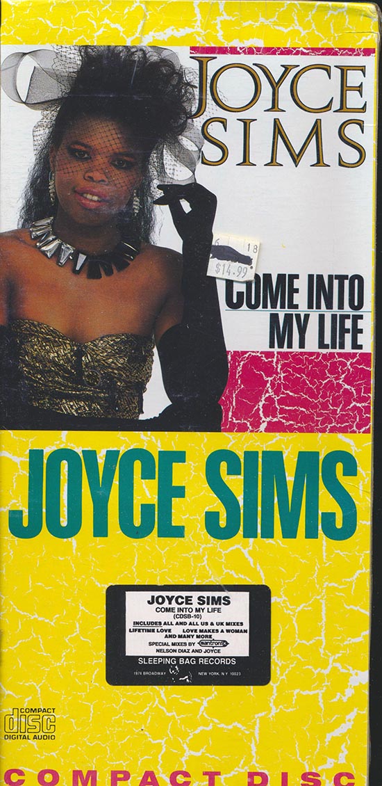 Joyce Sims - Come Into My Life (orig. longbox packaging)