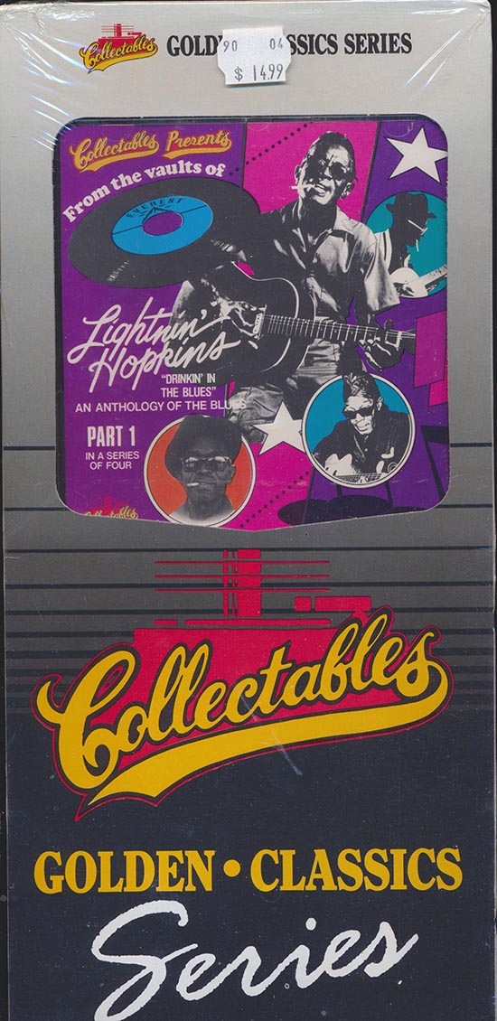 Lightnin' Hopkins - From The Vaults Of Everest Records Part 1: Drinkin' In The Blues (orig. longbox packaging)