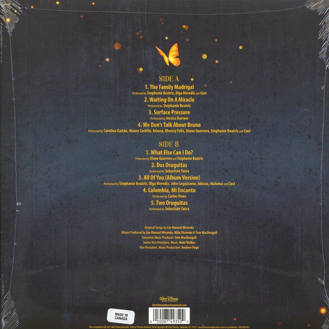 Various - Encanto: Original Songs By Lin-Manuel Miranda (Disney)