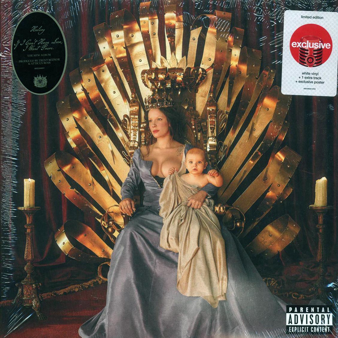 Halsey - If I Can't Have Love, I Want Power (+bonus track) (ltd. ed.) (white vinyl)