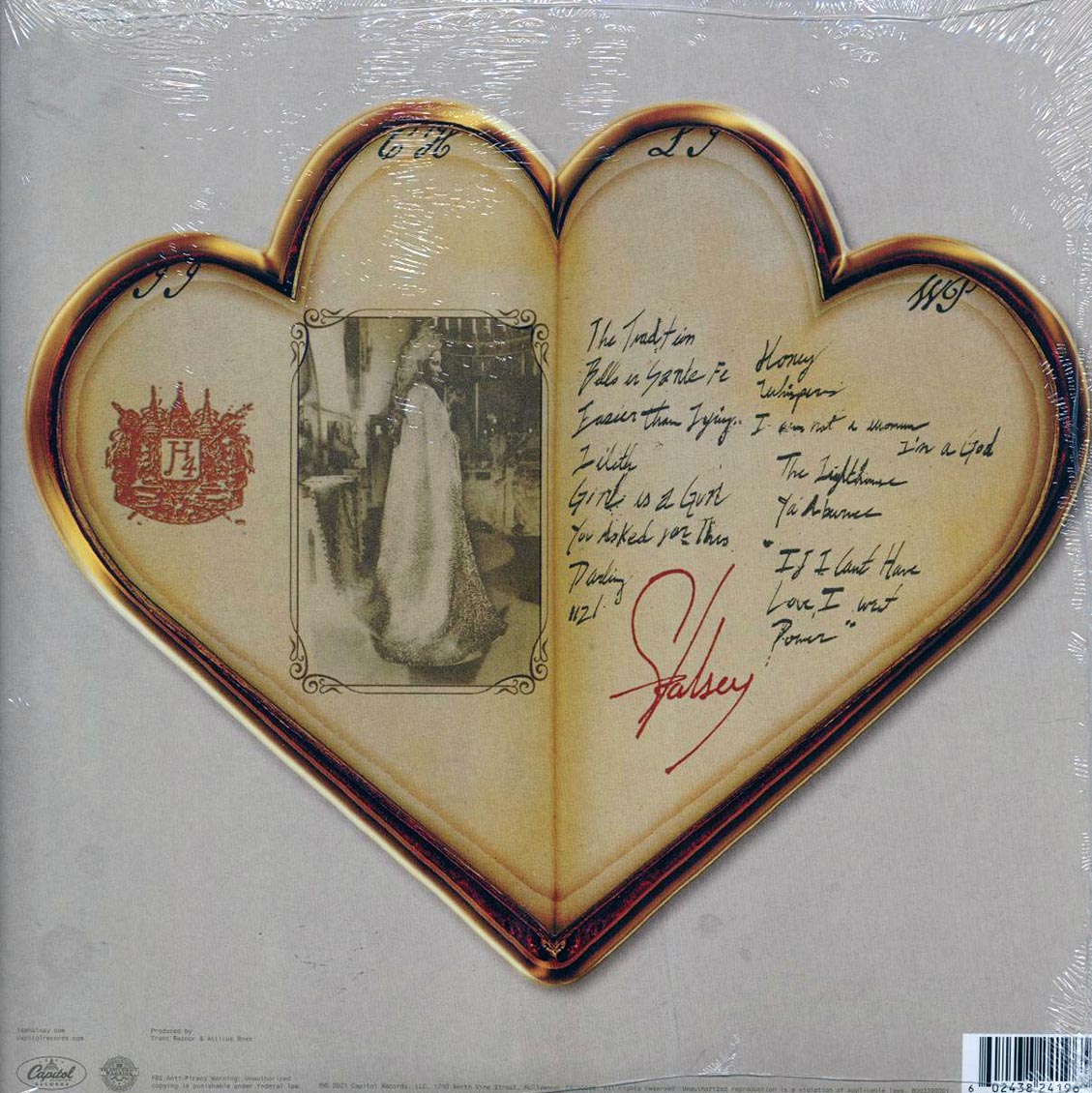 Halsey - If I Can't Have Love, I Want Power (+bonus track) (ltd. ed.) (white vinyl)